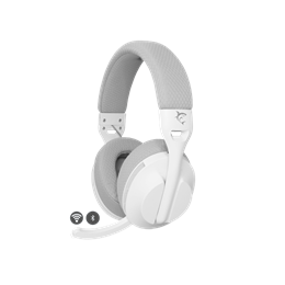 White Shark Falcon-W GH-2441W vezeték nélküli gamer fejhallgató sztereo (mikrofon, 40 mm, 3,5 mm jack, USB-C töltés, feh