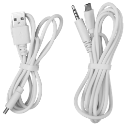 White Shark Firecrest-W WGH-2444W vezeték nélküli gamer fejhallgató (fehér, mikrofon, Bluetooth, 3,5 mm jack, 40 mm, 20