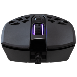 White Shark GM-5018B Caradoc-B gamer egér (vezetékes, optikai, 7 gomb, 7200 DPI, RGB, fekete)