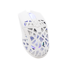 White Shark GM-5018W Caradoc-W gamer egér (vezetékes, optikai, 7 gomb, 7200 DPI, RGB, USB, fehér)