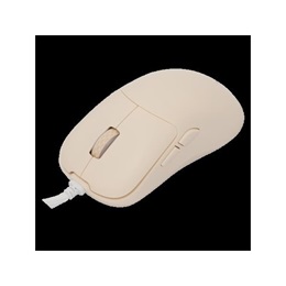 White Shark Graphene-BE GM-5014BE vezetékes gamer egér (bézs, 6 gomb, 6200 DPI, PixArt 3327, RGB, USB)