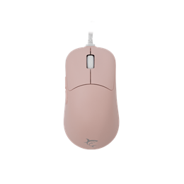 White Shark Graphene-P GM-5014P gamer egér (optikai, vezetékes, 6 gomb, 6200 DPI, RGB, rózsaszín)