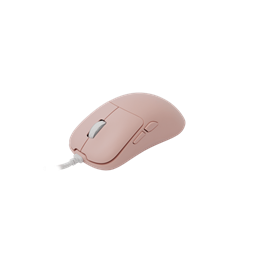 White Shark Graphene-P GM-5014P gamer egér (optikai, vezetékes, 6 gomb, 6200 DPI, RGB, rózsaszín)