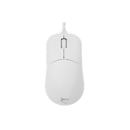 White Shark Graphene-W GM-5014W gamer egér (vezetékes, optikai, 6 gomb, 6200 DPI, RGB, fehér)
