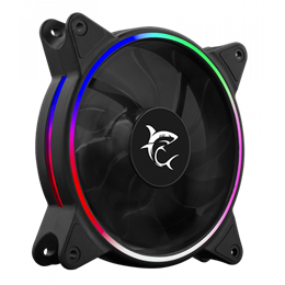 White Shark Gravity ventilátor (120 mm, 1100 RPM, 25 dBA, hidraulikus csapágy, 12 V)