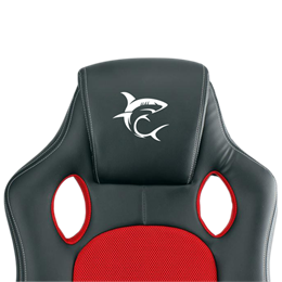 White Shark Kings Throne gamer szék (fekete, piros, eco-bőr)