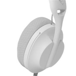 White Shark Parrot GH-2440W/G mikrofonos gamer fejhallgató (vezetékes, sztereó, 3,5 mm jack, 1,8 m kábel, 40 mm hangszór