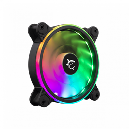 White Shark Pulsar ventilátor (120 mm, 1100 RPM, 25 dBA, ARGB, hidraulikus csapágy)