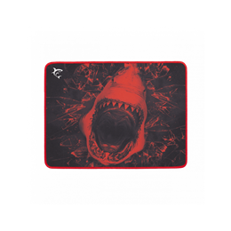 White Shark Skywalker M Gaming Egérpad (320x250x3 mm, fekete/piros)