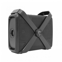 White Shark Tamma bluetooth hordozható hangszóró (v5.0, 12 W RMS, 3000 mAh belső akku, 10 m hatótáv, fekete)