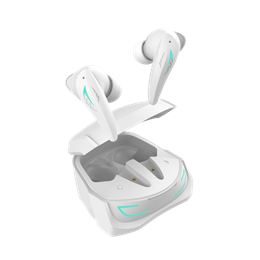 White Shark Titan-W bluetooth in-ear fülhallgató sztereo (v5.3, mikrofon, ANC, ENC, USB-C töltés, 6-7 óra, fehér)