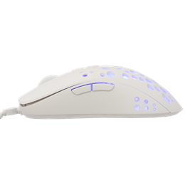 White Shark Tristan W GM-9004W gamer egér (vezetékes, optikai, 7 gomb, 12000 DPI, RGB, fehér)