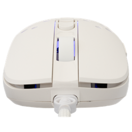 White Shark Tristan W GM-9004W gamer egér (vezetékes, optikai, 7 gomb, 12000 DPI, RGB, fehér)