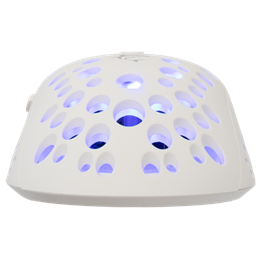 White Shark Tristan W GM-9004W gamer egér (vezetékes, optikai, 7 gomb, 12000 DPI, RGB, fehér)