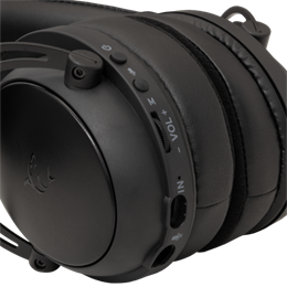 White Shark WGH-2443B Gorilla Pro vezeték nélküli gamer fejhallgató (Bluetooth, mikrofon, 53 mm, 3,5 mm jack, fekete)