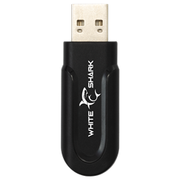 White Shark WGH-2443B Gorilla Pro vezeték nélküli gamer fejhallgató (Bluetooth, mikrofon, 53 mm, 3,5 mm jack, fekete)