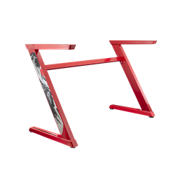 White Shark ZZ Gamer Asztal (138x67,5x2,5 cm, MDF, fekete, piros szegéllyel)