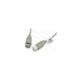 Wiretek USB hosszabbító kábel 3 m (A dugó / A aljzat)