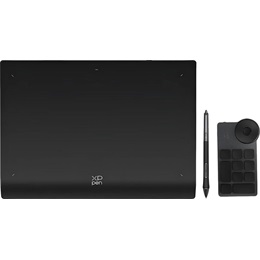 XP-PEN Grafikus tábla - Deco Pro XLW with ACK05 (15"x9", 5080 LPI, PS 16K, 200 RPS, USB-C, BT5.0)