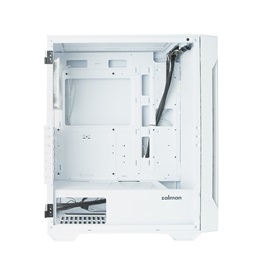 Zalman I3 NEO TG White táp nélküli ablakos Mid Tower számítógépház fehér
