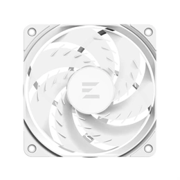Zalman ZM-AF120R hűtő ventilátor (120 mm, ARGB, PWM, 800-1500 RPM, hidrocsapágy, fehér)