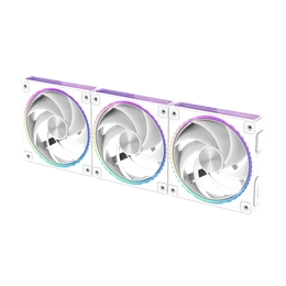 Zalman ZM-DF120 A3 hűtő ventilátor (120 x 25 mm, 2 db, PWM, fehér)