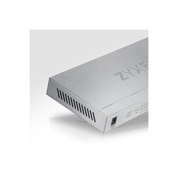 Zyxel GS1008HP-EU0101F 8-Port Gigabit switch (8x PoE+, 60W PoE, fémházas, asztali, nem menedzselhető)
