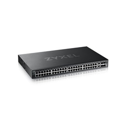 Zyxel L3 Access Switch (48x1G RJ45, 2x10G RJ45, 4x10G SFP+, rack, menedzselhető, moduláris)
