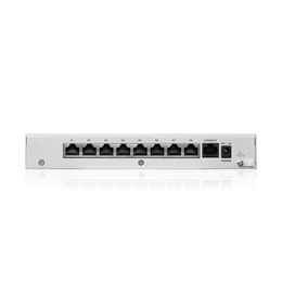 Zyxel USG FLEX 100H (8 x 1 GbE, 1 x USB 3.0, 1 x konzol, ventilátor nélküli, SPI 3000 Mbps, max. 50 IPsec tunnel)