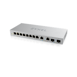 Zyxel XGS1010-12-ZZ0102F switch (8x1Gb, 2x2.5Gb, 2xSFP+, nem menedzselhető)