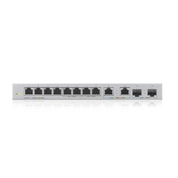 Zyxel XGS1010-12-ZZ0102F switch (8x1Gb, 2x2.5Gb, 2xSFP+, nem menedzselhető)