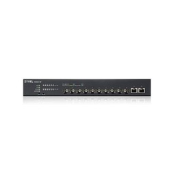 Zyxel XS1930-12F switch (10×10Gb SFP+, 2×10G, menedzselhető, rackbe szerelhető, PoE: nincs)