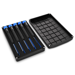 iFixit Marlin csavarhúzó készlet, 5 darabos (Phillips #000, #00, #0, #1, lapos 2,5 mm, tok)
