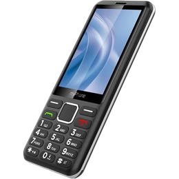 myPhone 3510 LTE mobiltelefon (3,5", 480×320, 1800 mAh, dualsim, microSD max 64 GB, fekete)