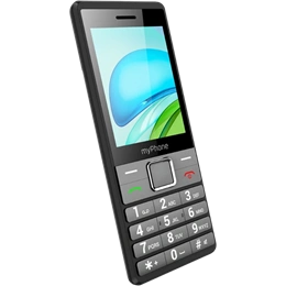 myPhone 7340 LTE mobiltelefon (2,8", 240×320, 128 MB, 1400 mAh, dualsim, microSD)