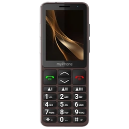 myPhone Bueno LTE Praline Collection mobiltelefon (2,8", IPS, 240×320, 48 MB RAM, 128 MB belső, microSD max 64 GB, 2000