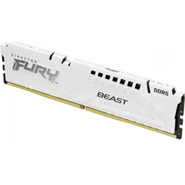 16 GB DDR5 5600 MHz RAM Kingston Fury Beast (DIMM, CL36, fehér, EXPO)