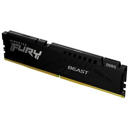 16 GB DDR5 6000 MHz RAM Kingston Fury Beast (DIMM, CL30, fekete, EXPO)