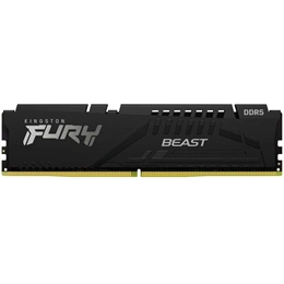 16 GB DDR5 6400 MHz RAM Kingston Fury Beast EXPO (fekete, CL32)