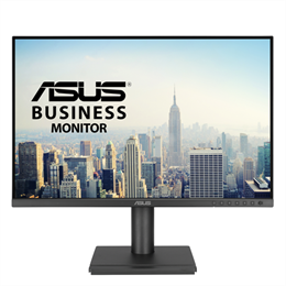 24" ASUS BE248CFN monitor (IPS, 1920x1200, 100Hz, DP+HDMI, RJ-45, USB-C, hangszóró, webkamera, daisy-chain, fekete)