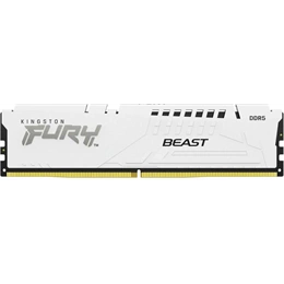 32 GB DDR5 6000 MHz RAM Kingston Fury Beast EXPO (CL30, DIMM, fehér)