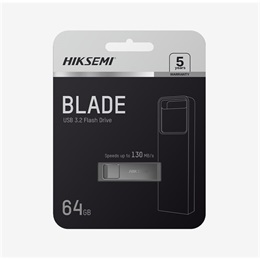 32 GB Pendrive USB 3.2 HikSemi E301 U3 Blade (USB-A, szürke)