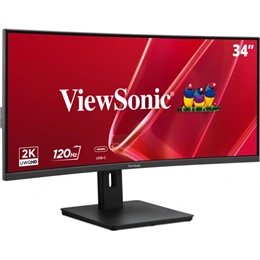 32" ViewSonic VA3420C-2 monitor (IPS, 2560x1440, 75Hz, 4 ms, DP+HDMI+3,5 mm audio, fekete)