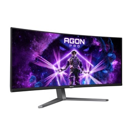 34" AOC AG346UCD ívelt monitor (OLED, 3440x1440, 21:9, 175Hz, DP+2xHDMI, USBx3, hangszóró)