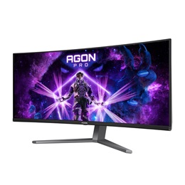 34" AOC AG346UCD ívelt monitor (OLED, 3440x1440, 21:9, 175Hz, DP+2xHDMI, USBx3, hangszóró)