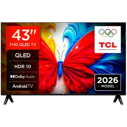 43" TCL 43S5L FHD QLED TV