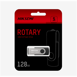 4 GB Pendrive USB 2.0 Hiksemi M200S (Rotary, szürke-fekete)