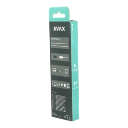 AVAX AD602 CONNECT+ OTG adapter (Type-C - USB-A, fekete)