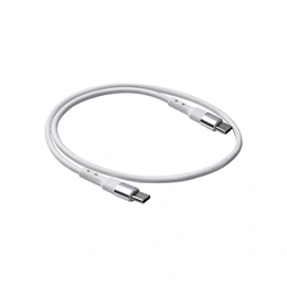 Akyga AK-USB-39 USB-C kábel (0,5 m, 2x USB-C, max. 60 W, 480 Mbps, fehér)