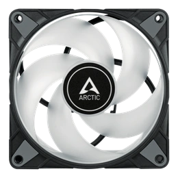 Arctic P12 PWM PST RGB 3-Pack (120 mm, 3 db, fekete)